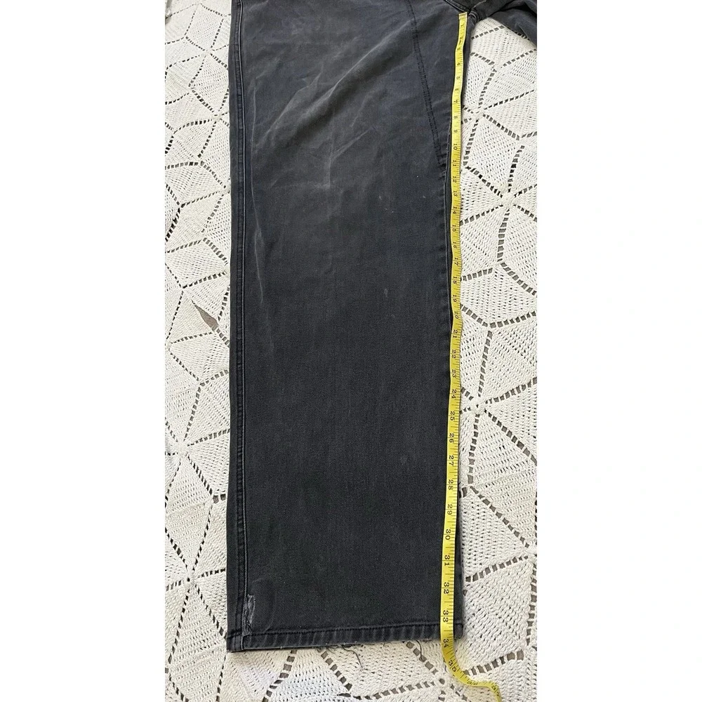 Girbaud Vintage Black Jeans Size 44L Streetwear  Faded Utility Denim Y2K Relaxed